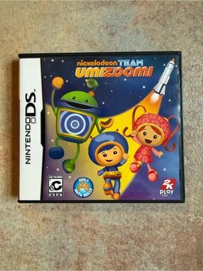 Nintendo DS Team Umizoomi Kids Game - Blue Green Red Characters